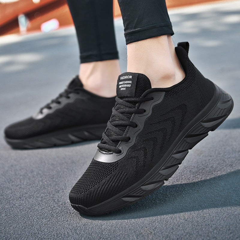 Breathable Mesh Trainers — Lightweight Casual Shoes